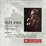 Disc vinil, LP. CONCERTO NO. 1 IN C MAJOR, OP. 15 / SONATA NO. 14 IN C SHARP MINOR, OP. 27, NO. 2 &quot;MOONLIGH-265809, Columbia