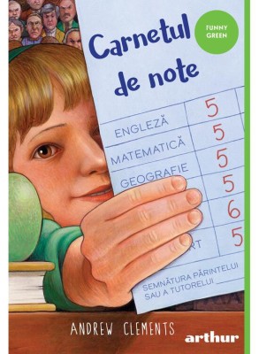 Carnetul De Note, Andrew Clements - Editura Art foto