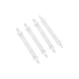 Set cleme pentru fixare cearceaf/husa mesei de calcat, cu elastic, 2buc/set, Alb