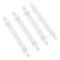 Set cleme pentru fixare cearceaf/husa mesei de calcat, cu elastic, 2buc/set, Alb