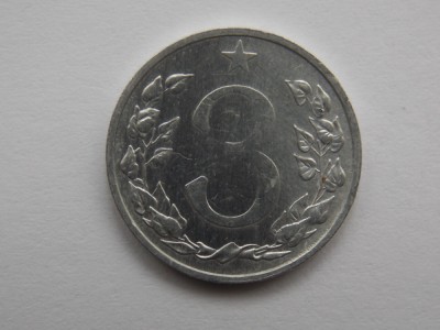 3 HALERU 1953 CEHOSLOVACIA foto