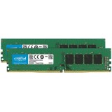 Memorie Crucial - DDR4 - 16 GB: 2 x 8 GB - DIMM 288-pin - unbuffered &quot;CT2K8G4DFRA32A&quot;