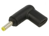 Adaptor USB C 100W 5A DC 4,0/1,7 Negru, Akyga