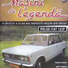 bnk ant Revista Masini de legenda 27 - Polski Fiat 125P