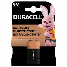 Baterie alcalina DURACELL 9V 6LR61 BASIC