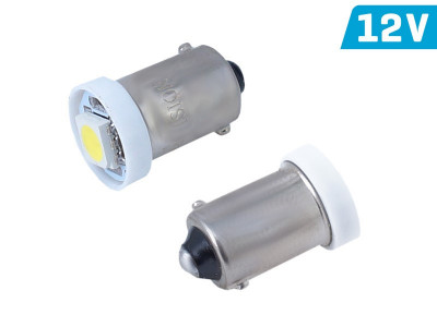 Bec Vision T4w Ba9s 12v 1x 5050 Smd Led, Alb, 2 Buc 58307 foto