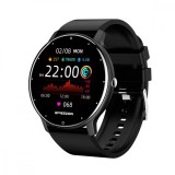 Ceas Smartwatch si bratara fitness, Emeszon&reg; A23 IP67, Bluetooth, Notificari social media, Monitorizare activitati fizice, negru