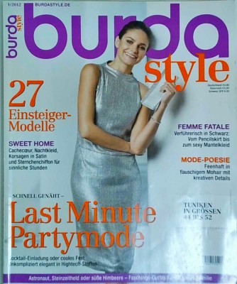 Burda, nr. 1 / 2012 foto