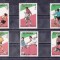 A12 S3 10 - Timbre foarte vechi - Nicaragua - CM Fotbal Italia 2000