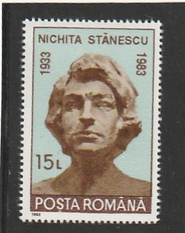 1993 LP 1311- 60 ANI NASTEREA POETULUI NICHITA STANESCU MNH NESTAMPILAT