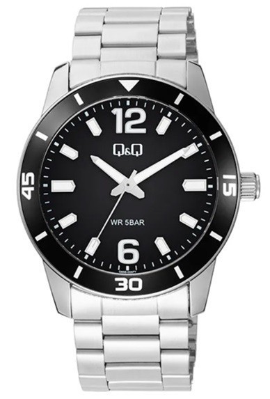Ceas Barb?tesc Q&amp;Q Q85B-005PY | Design Clasic Metalic