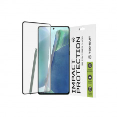 Folie Sticla pentru Samsung Galaxy Note 20 Techsuit 111D Full Cover / Full Glue Glass Negru