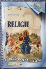 Doua carti de religie crestin ortodoxa pentru elevi, clasa I si clasa a doua.
