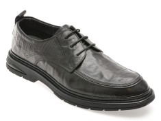 Pantofi GRYXX negri, 98218, din piele naturala