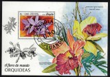 Timbre Angola 2018: Orhidee si Colita, Colectie Straine, Timbre tematica Flora