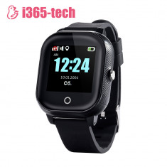 Ceas Smartwatch Pentru Copii i365-Tech FA23 cu Functie Telefon, Localizare GPS, SOS, Istoric traseu, Pedometru, Negru foto