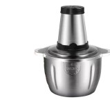 Cumpara ieftin Tocator electric multifunctional 3 L din inoz, cu 4 lame, pentru carne, legume, fructe si gheata