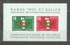 Elvetia.1959 Expozitia filatelica NABAG-Bl. SH.36, Nestampilat