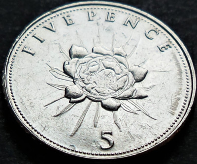 Moneda 5 PENCE - GIBRALTAR, anul 2015 * cod 3659 foto
