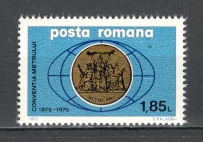 Romania.1975 100 ani Conventia Metrului YR.589
