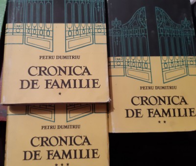 CRONICA DE FAMILIE PETRE DUMITRIU foto