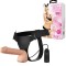 Strap On Ultra Passionate Harness Multispeed, Real Deal LiftLike Skin Dildo, 26 cm