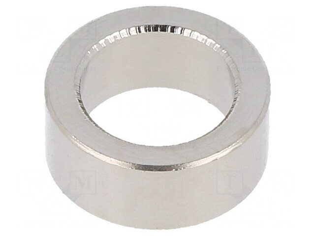 Manşon Distanţier 5mm Alamă Nichel 12mm