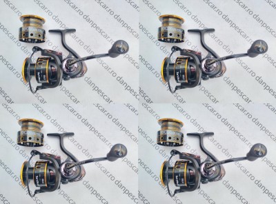 SET 4 Mulinete Crap si Feeder PRO FL Cast Force CF7000 10Rulmenti 2 TAMBURI METALICI foto