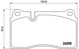 BREMBO P 85 110 PRIME LINE set placute frana,frana disc