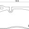 BREMBO P 85 110 PRIME LINE set placute frana,frana disc