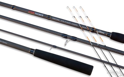 Lanseta Team Feeder By Dome Royal Method Carp 3.90M 40-100gr 3+3SEG foto