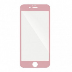 Folie Protectie Ecran iPhone 7 Plus / 8 Plus (5,5inch ) Tempered Glass 3D FullGlue Pro+ Roz