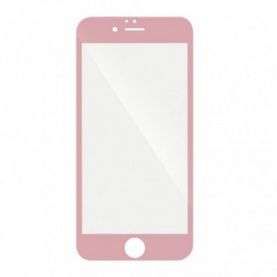 Folie Protectie Ecran iPhone 7 Plus / 8 Plus (5,5inch ) Tempered Glass 3D FullGlue Pro+ Roz foto