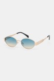 Answear Lab ochelari de soare femei, culoarea turcoaz