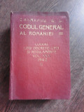CODUL GENERAL AL ROMANIEI VOL. XXX 1942 - II -