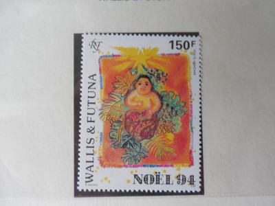 Wallis si Futuna-Craciun-serie completa,nestampilate MNH foto