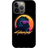 Husa compatibila cu Apple iPhone 12, iPhone 12 Pro model Cyberpug, Silicon, TPU, Viceversa, Transparent, Carcasa