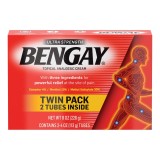 Cremă pentru dureri musculare Bengay Ultra Strength, efect de &icirc;ncălzire, 2 x 113 g