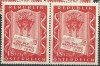 AUSTRIA 1956 - EVENIMENTE , ZIUA MARCII POSTALE STRAIF DE 2 NESTAMPILAT