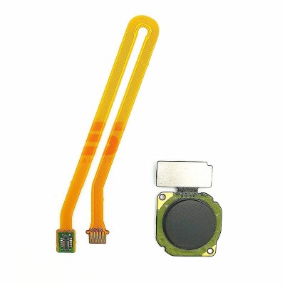 Buton meniu + flex Huawei Mate 10 Lite BLACK foto