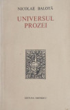 Universul prozei - Nicolae Balota