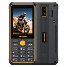 Telefon Mobil Ulefone Armor Mini 4, Negru, 4G, 2.8 TFT LCD, 240x320 px, Camera de 2MP, 64MB RAM, 128MB ROM, Unisoc T117, 2100mAh, Bluetooth, Jack, Rad