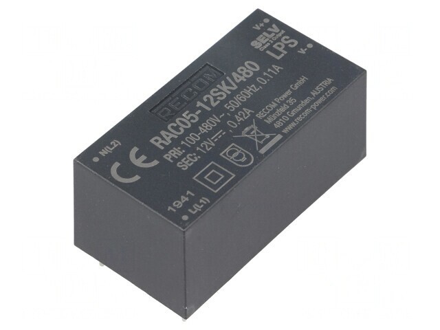 Convertor AC/DC 5W 12VDC