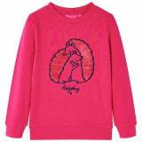 Bluzon pentru copii, roz aprins, 116 GartenMobel Dekor, vidaXL