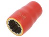 Cap de protecție 12-puncte izolat tubular 1/2 oțel aliat