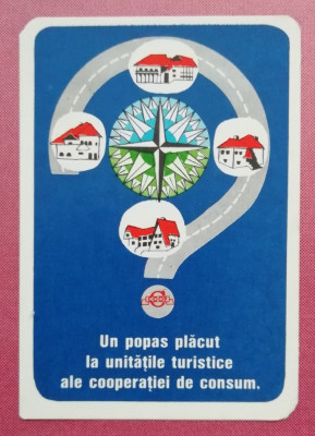 M3 C31 - 1975 - Calendare de buzunar - reclama turism foto