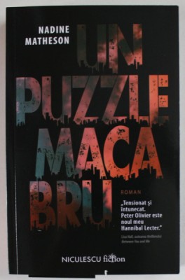 UN PUZZLE MACABRU , roman de NADINE MATHESON , 2022 foto