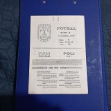 Program POli Timisoara - POli Iasi