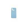 Husa silicon soft-touch compatibila cu Samsung Galaxy A20e, Milky Blue, ALC MOBILE