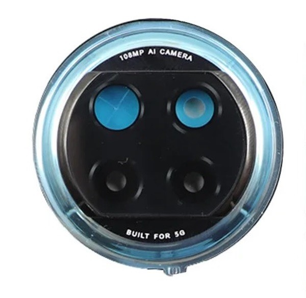Geam Camera Xiaomi Mi 10 5G Albastru, Set
